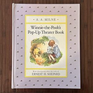 AA Milne Winnie-the-Pooh’s Pop-Up Theater Book Hardcover Children’s Book